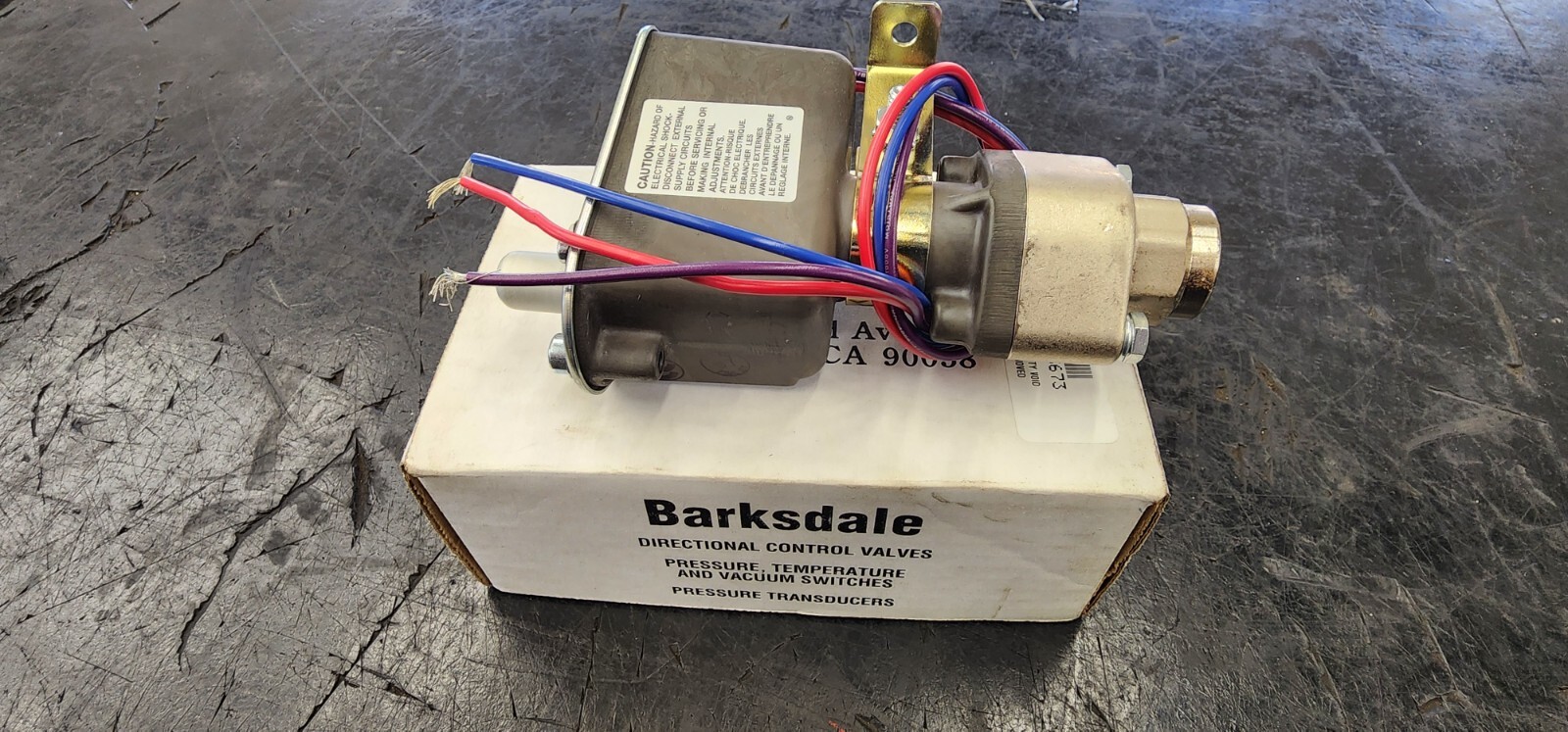 Barksdale Pressure Switch C96123 eBay