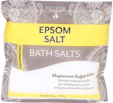 Bath Salts Epsom Salt By Soothing Touch 8 Oz Herbal Therapy