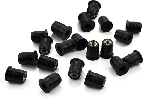 High-Quality M5 Well Nuts Fasteners - 20pcs Motorcycle Windshield Solution - Bild 5 von 8