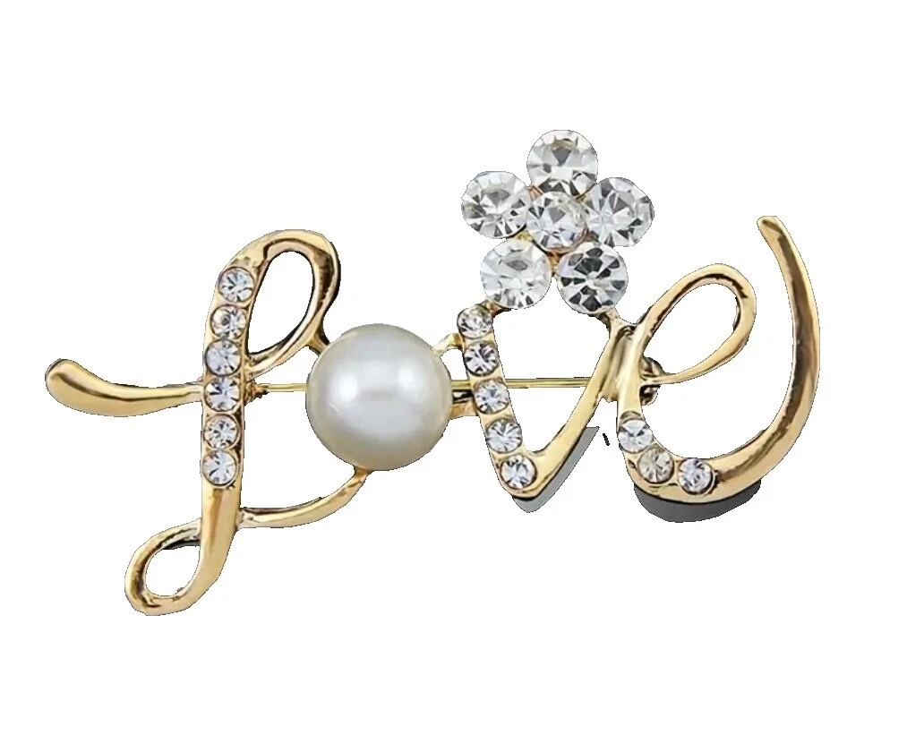 Esmalte Chapado en Oro de varias tonalidades Prendedores y broches de Moda