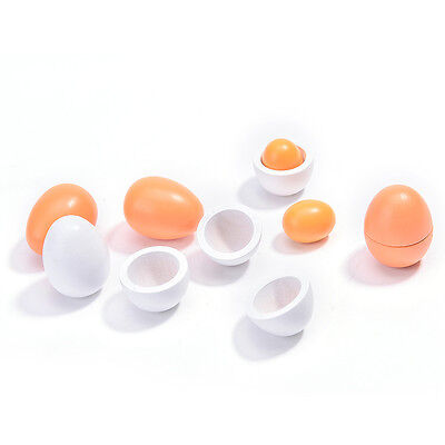 Eggs/Set Preschool Educational Kid Child Pretend Play Toy Set Yolk