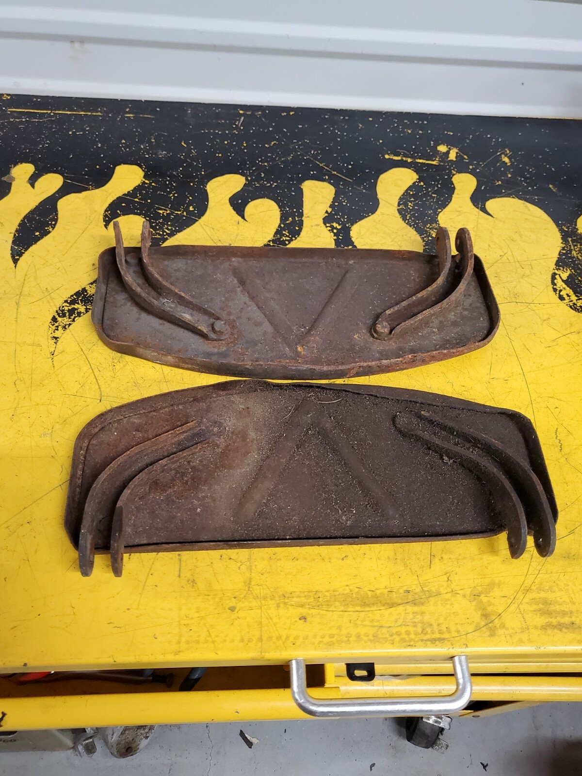 STOCK HARLEY SHOVELHEAD FLOORBOARDS FOR 19661973 FLH . eBay