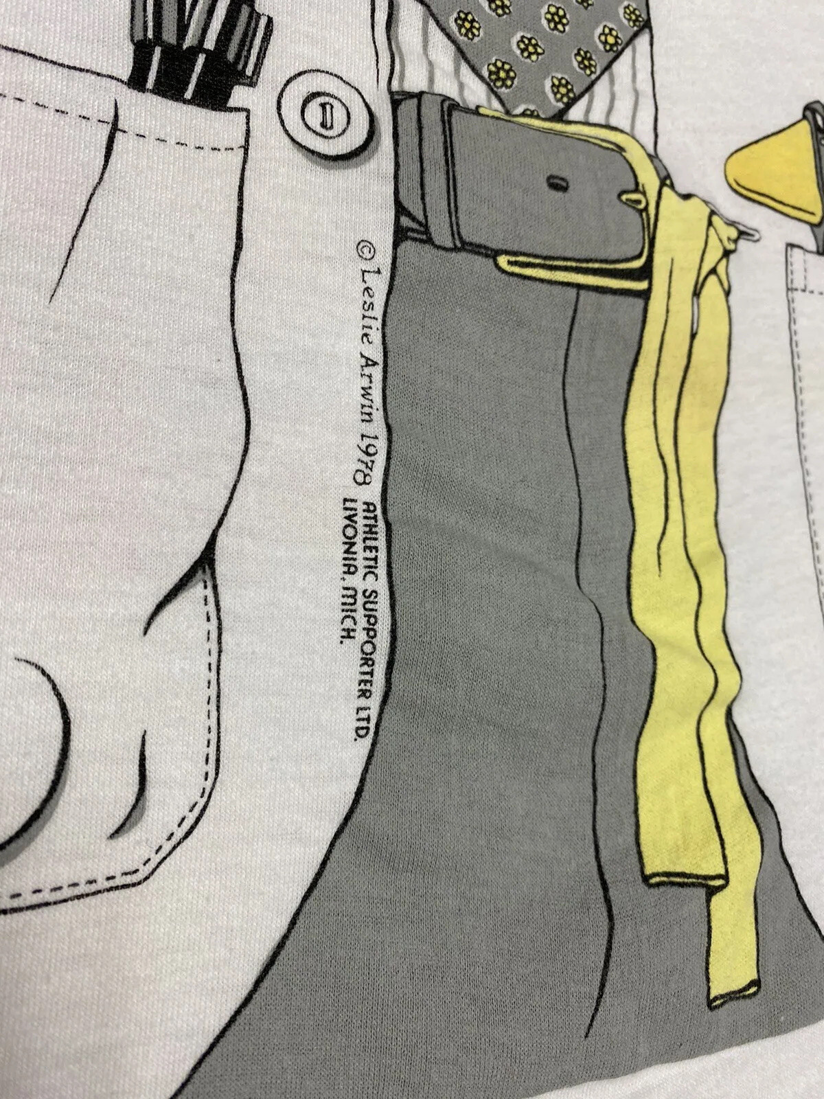 Vintage 1978 Leslie Arwin Doctor Coat And Tools B… - image 3