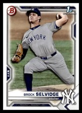 2021 Bowman Draft Brock Selvidge  1st Bowman BD-24 New York Yankees