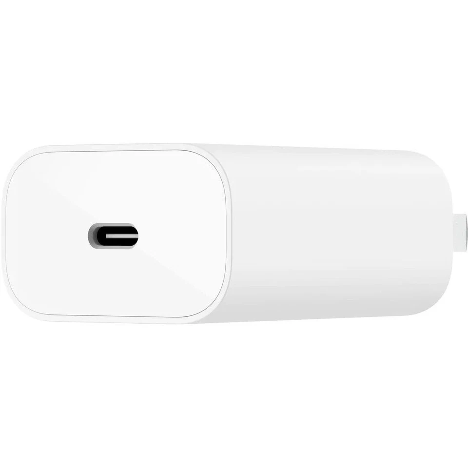 Cargador de pared Belkin Adaptador USB-C 25W (blanco) WCA004AUWH Foto 2 de 4