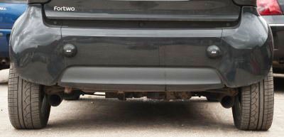 R&G Racing Rear Bumper Bump Stops to fit Smart Fourtwo & Fourtwo Cabriolet - Picture 2 of 3