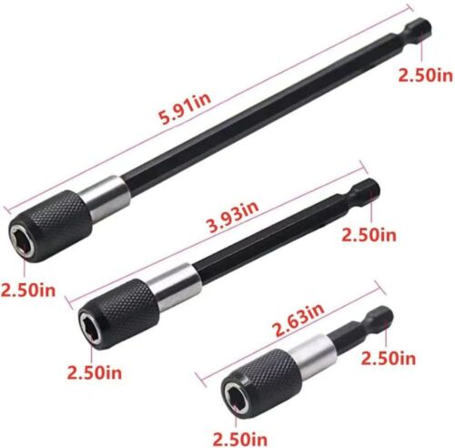 Winkelschrauber Vorsatz Adapter Winkelaufsatz Akkuschrauber Bithalter 1/4" DHL - Bild 9 von 28