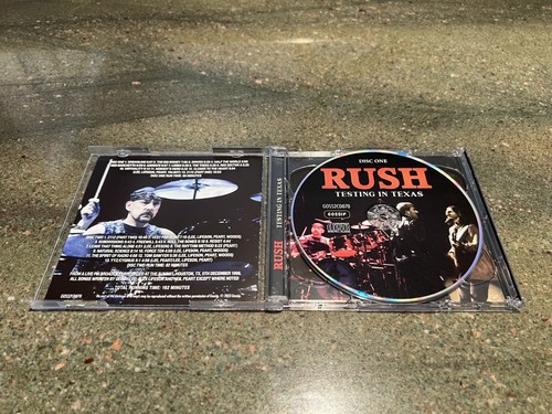 Rush: Testing In Texas - The 1996 Houston Broadcast 2 CD Set 2023 Gossip UK - Picture 2 of 4