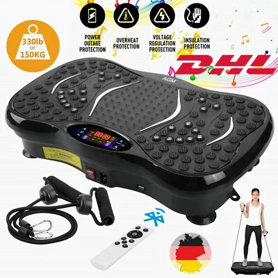 3D Vibro Shaper Vibrationsplatte Vibrationsgerät Vibrationstrainer Heimtrainer