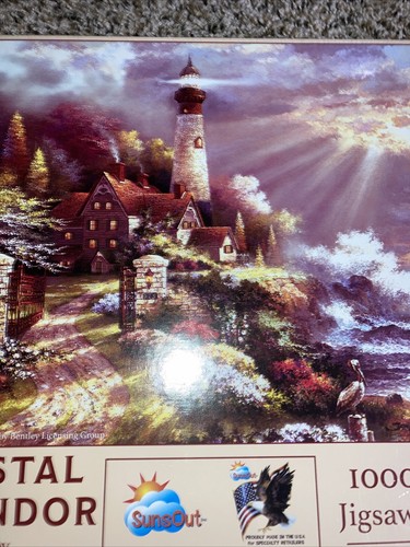 SUNSOUT INC Coastal Splendor 1000 pc Jigsaw Puzzle New In Sealed Box - Picture 4 of 4
