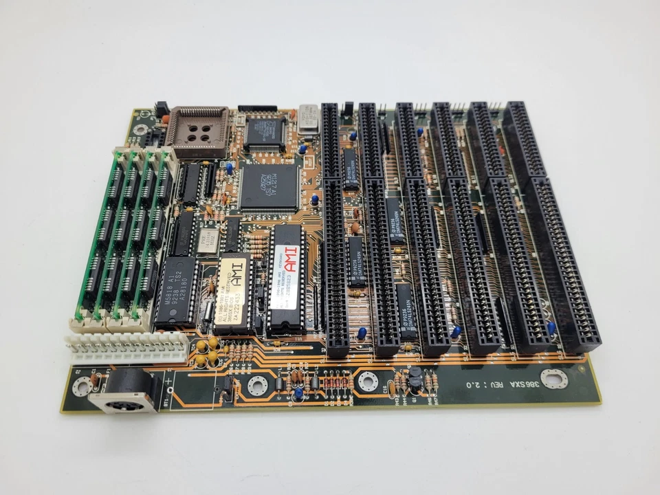 Lucky Star 386SXA Baby AT Motherboard, AMD 386SX/SXL, 33MHz, 4MB Memory - Image 3 of 4