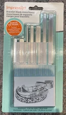 ImpressArt: Bracelet Blank Assortment 4pc. New Sealed Free Shipping