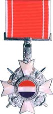 4" REPUBLIC OF SOUTH AFRICA HONORIS CRUX MEDAL DECAL STICKER MADE IN USA