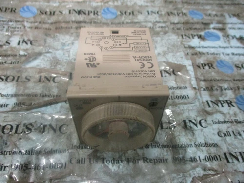OMRON H3CR-A Timer Module 250VAC 24VDC/AC Omron Timer Module 0-30Second *Tested*