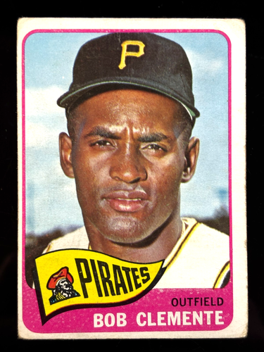 Vintage Bob ROBERTO CLEMENTE 1965 Topps #160 Mid-Grade VG-EX