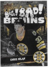 2023-24 UD Boston Bruins Centennial CHRIS NILAN #187 Big Bad Bruins Acetate