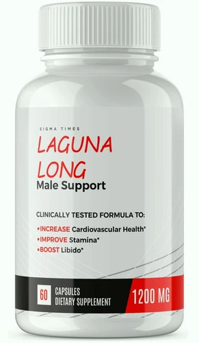 كبسولات دعم Laguna Long Male ، LagunaLong Power Performance للرجال 60ct