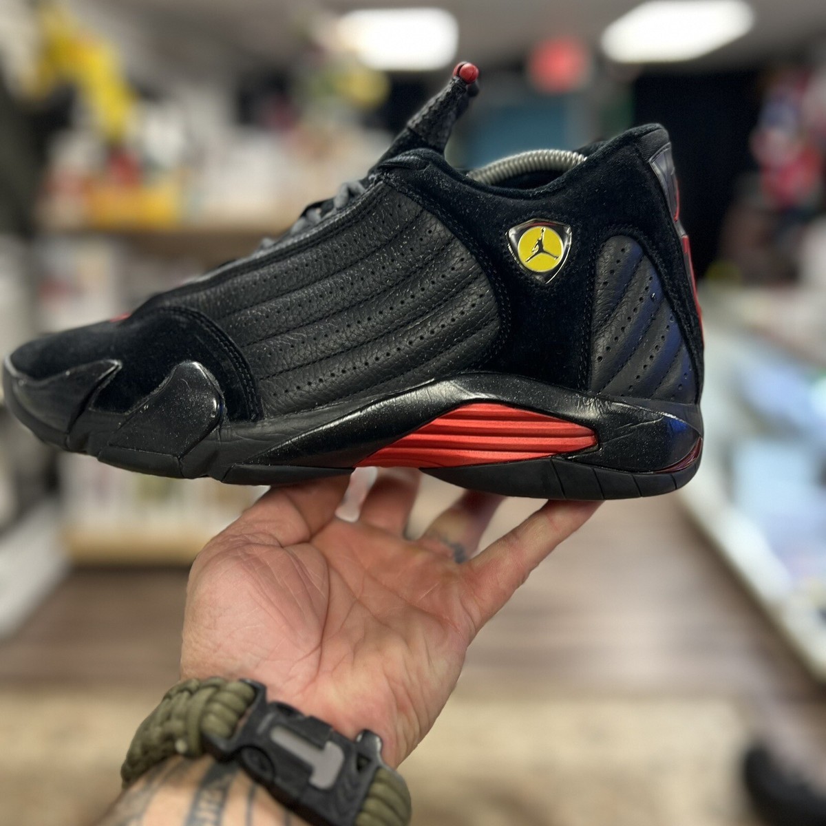 Nike Air Jordan 14 Retro Last Shot (2018) ジョーダン 14 Size 10.5 - Air Jordan 14 Last Shot OG Retro (pre-owned) | eBay