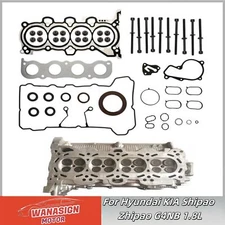 Cylinder Head Assembly Gasket Kit Bolt For Hyundai KIA Shipao Zhipao G4NB 1.8L