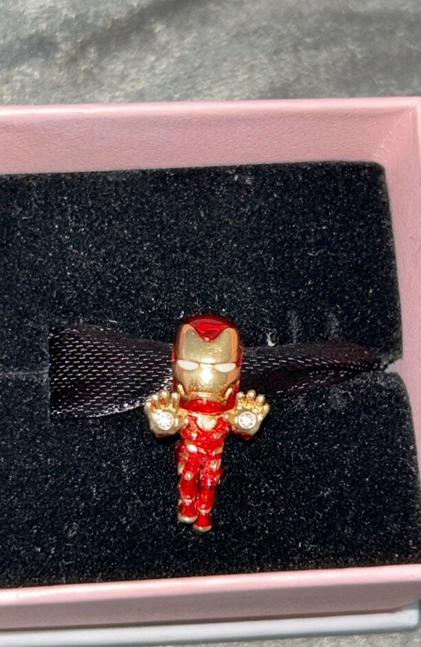 Pandora Marvel Iron Man Charm Neuwertig