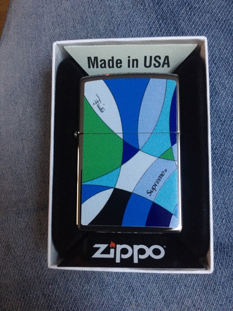 Emilio Pucci Supreme Zippoライター Supreme Emilio Pucci Zippo Dusty Pink - SS21 - US