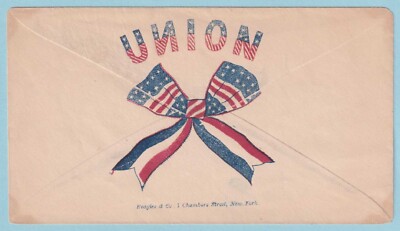 CIVIL WAR COVER UNION RIBBON PATRIOTIC CW169 | eBay