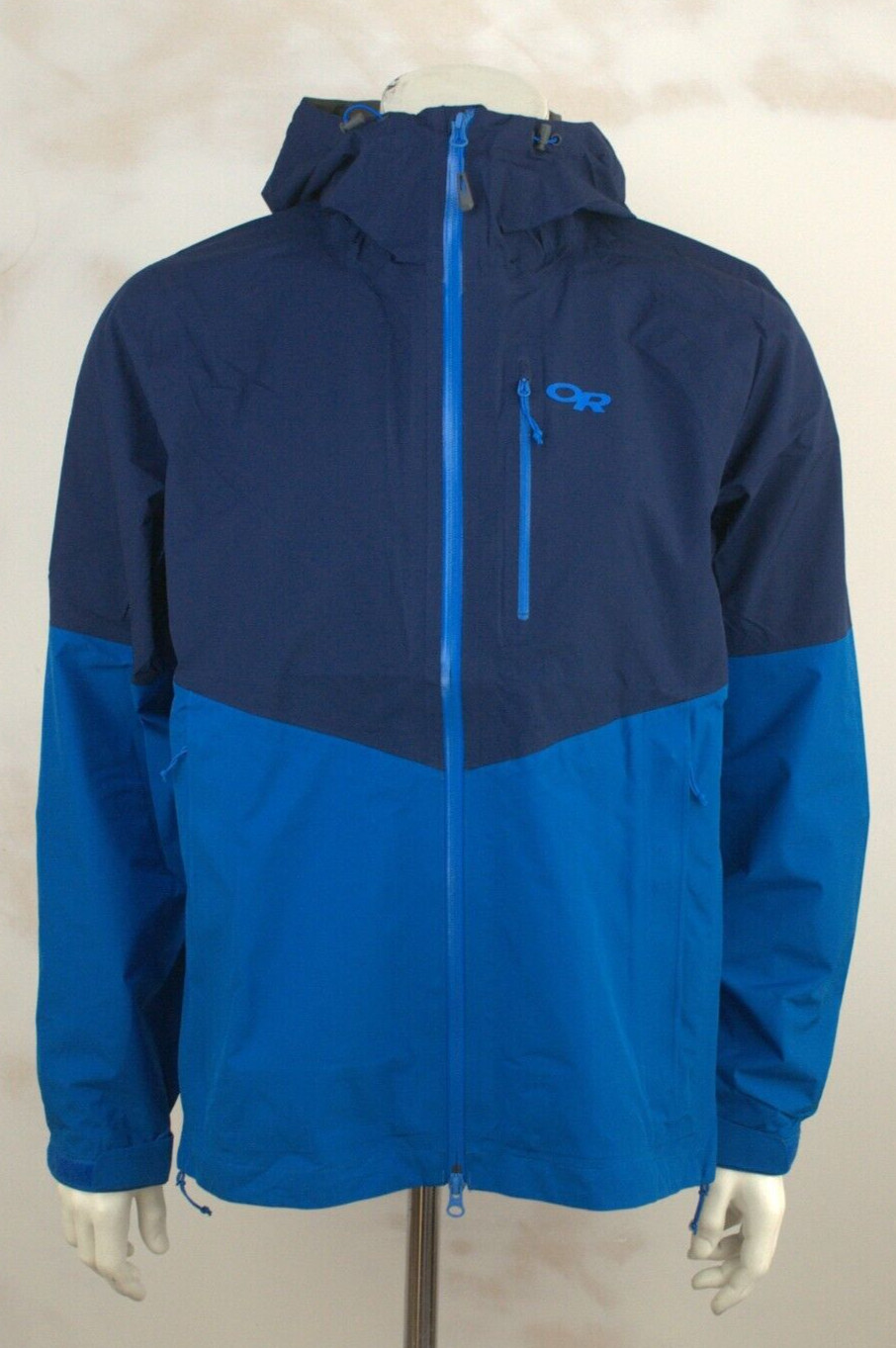Chaqueta impermeable azul almirante talla M Outdoor Research para hombre Foray Gore-Tex nueva sin etiquetas