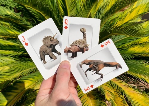 Limited Edition Dinosaurs Bicycle Playing Cards Poker Size Deck - Picture 3 of 11
