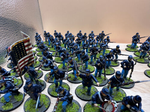 28 mm Union Army ACW Guerra Civil Americana Miniaturas Históricas Wargames Perry - Imagen 4 de 8