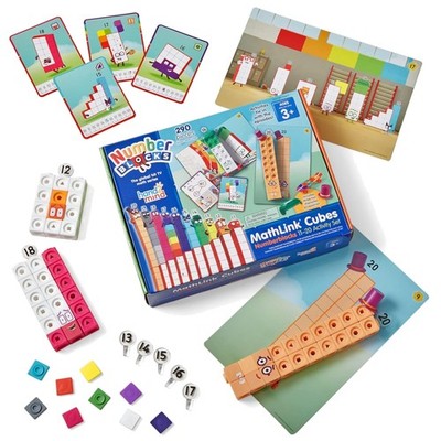Numberblocks MathLink Cubes 11-20 Activity Set - 155 Pieces for Fun Learning