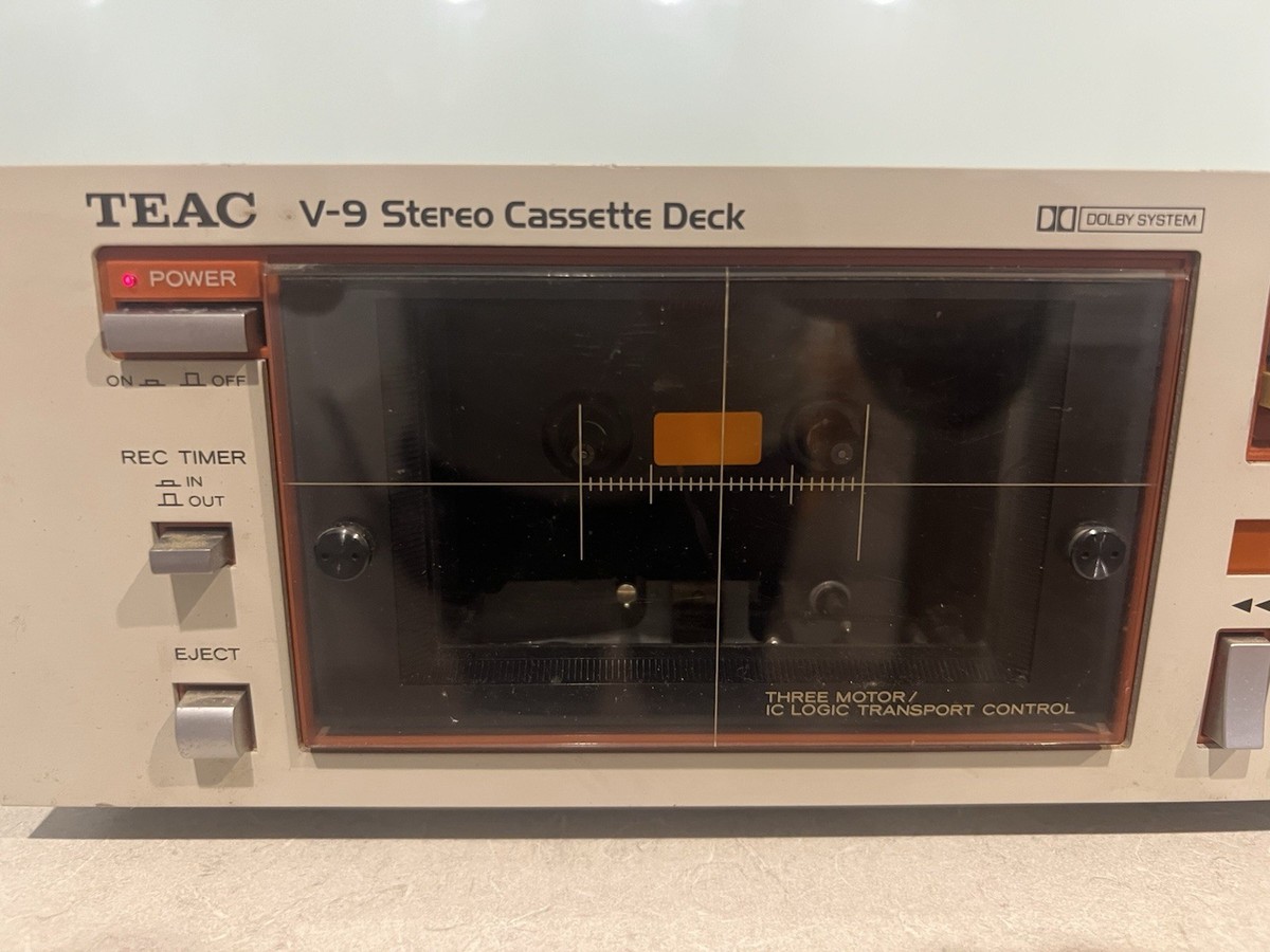 Teac V-9 Stereo Cassette Deck Vintage Made In Japan (B) | eBay
