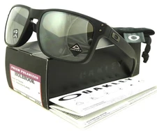 NEW Oakley Holbrook Sunglasses Matte Black l Prizm Black Polarized OO9102-D6