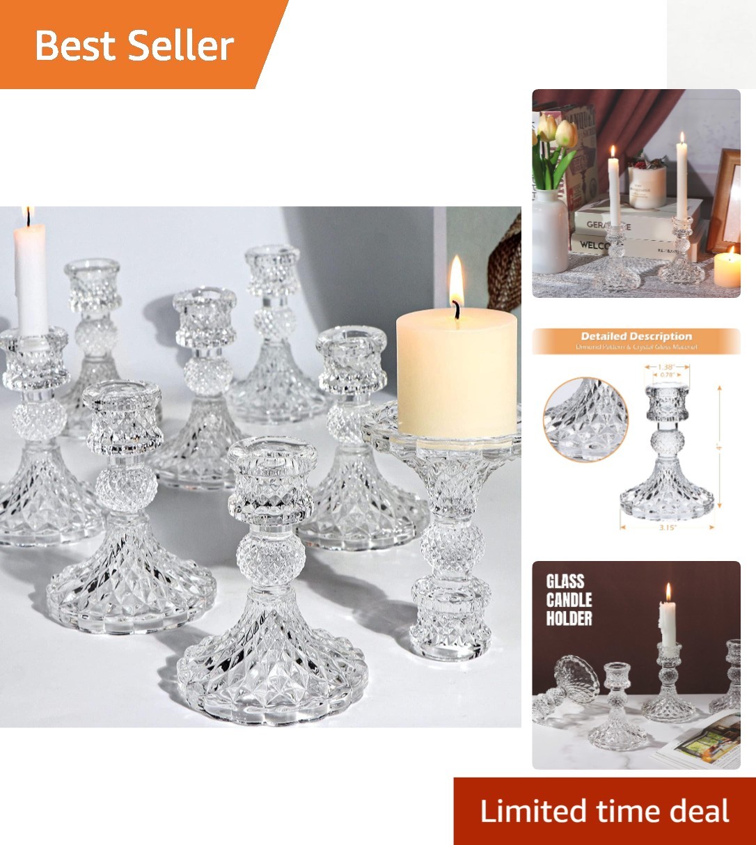 S - 12-piece Set For Romantic Dinners & Events