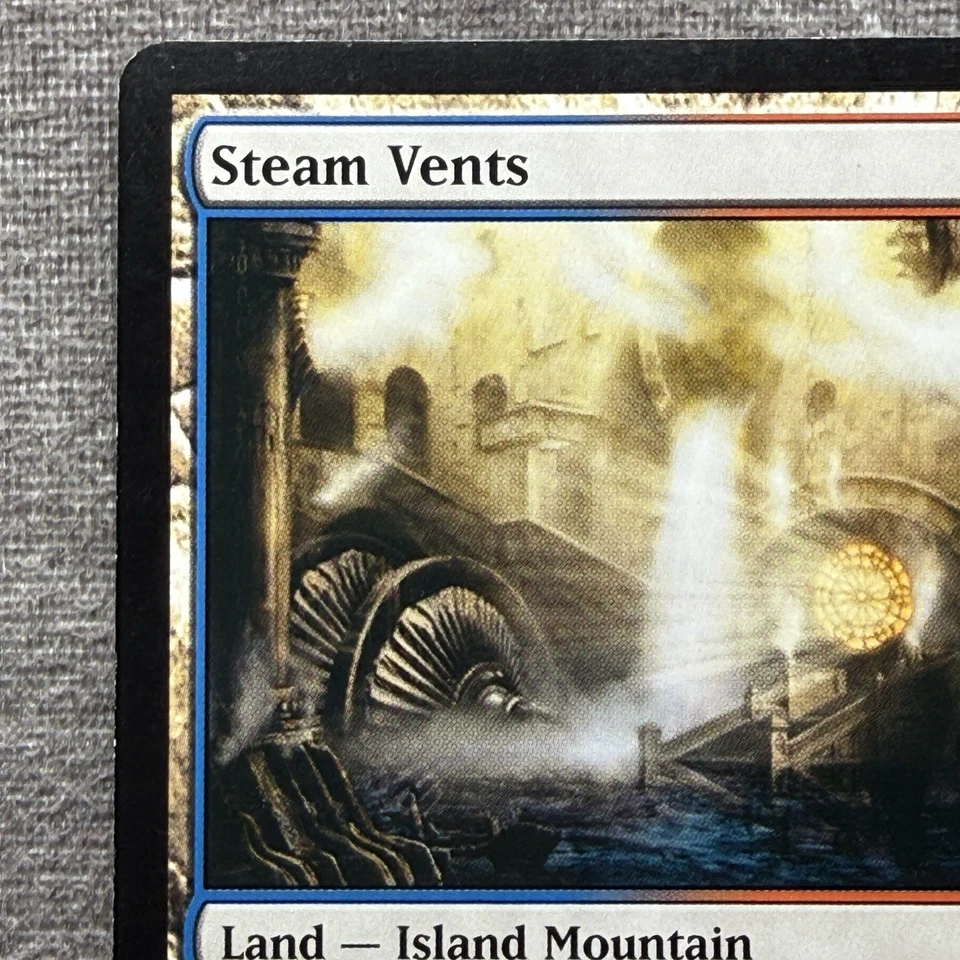 MTG Steam Vents – Guildpact GPT #164 Non-Foil LP Artist Signed Magic Card - Image 3 of 4