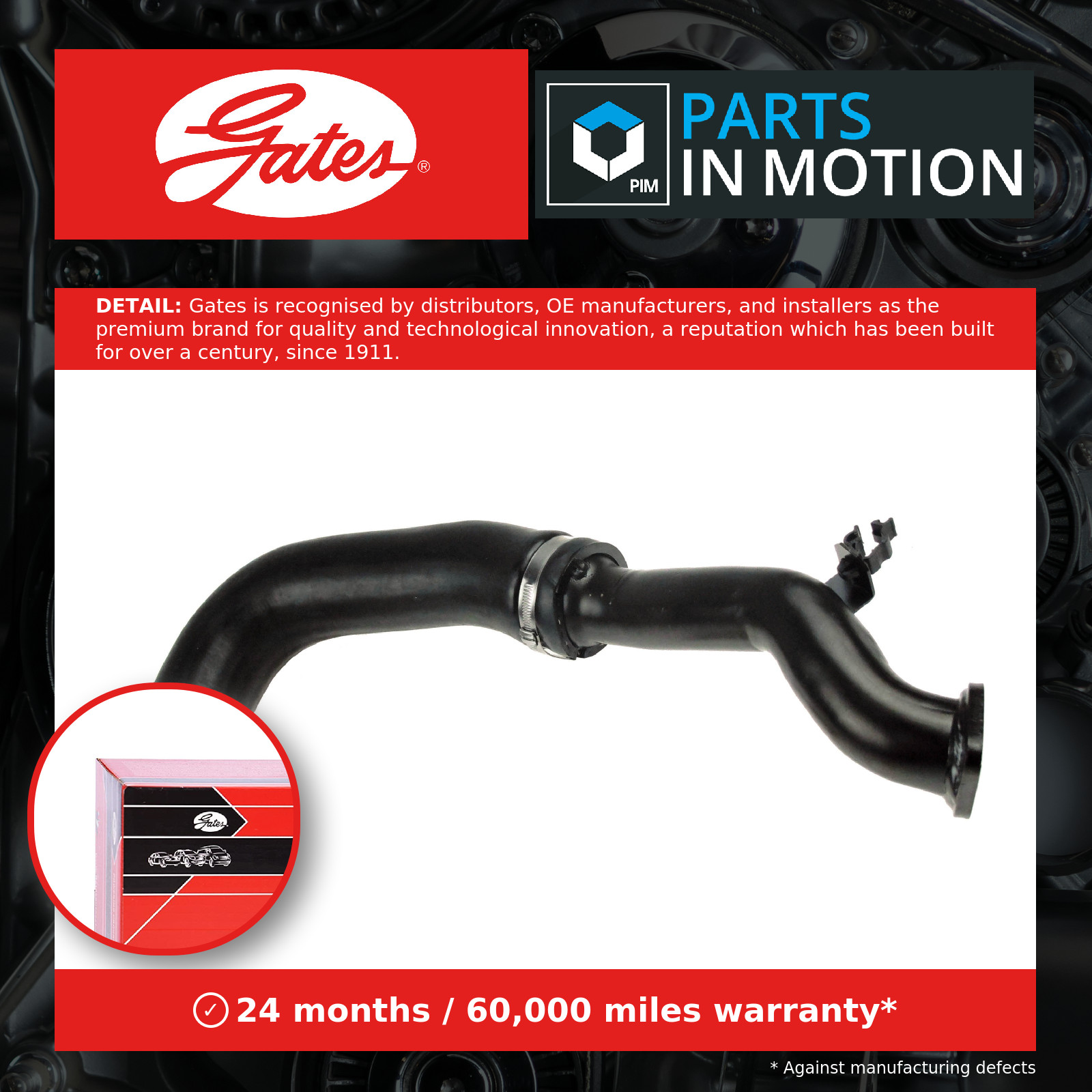 4x ✅Fits GATES-PRZEWODY 09-1287 AIR SUPPLY HOSE TURBO ⭐UK Seller⭐ - Image 13
