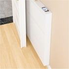 Slim Hidden Shoe Storage Cabinet with Doors – Space-Saving Entryway Organizer