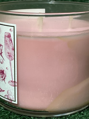 Bath & Body Works 3 stoppino candela profumata rosa frizzante 14,5 oz oli essenziali - Foto 4 di 6
