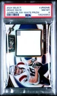 2024 PANINI SELECT TAG ROOKIE SWATCH WHITE PRIZM DRAKE MAYE ROOKIE RC /75 PSA 8