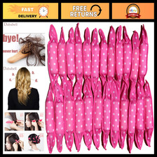 40Pcs Soft Overnight Hair Curlers, Pillow Sponge Rollers for Long Curly Styles