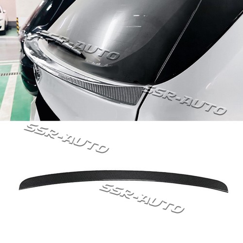 FOR 2014-2018 BMW X5 X5M F15 F85 Carbon Fiber ABS Rear Roof Spoiler Wing Lip - Picture 2 of 5