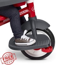 Toddler Bike Foot Rest Kids Tricycle Outdoor Gray 1-3 Yrs