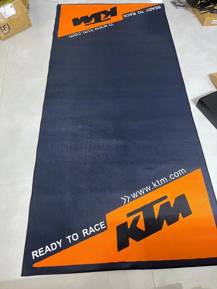 Alfombrilla de garaje para exhibición ktm 220x100 cm Duke 790/890/1290 Superduke Foto 2 de 4