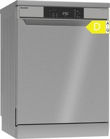 GeschirrspüLer Freistehend Silber 60Cm 13 MaßGedecke D 47Db Aquastop