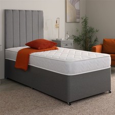 Mattress Memory Foam & Spring Quilted | UK Made | Single Double IKEA