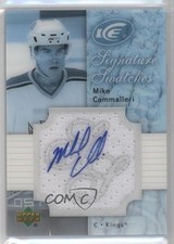 2007-08 Upper Deck Ice Signature Swatches Mike Cammalleri #SS-MC Auto 2u9