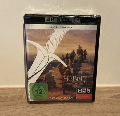 Der Hobbit Trilogie 4K UHD Blu-Ray Extended + Kinoversion neu ovp
