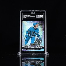 2024-25 OPC Platinum Macklin Celebrini #263 Cosmic #/65 TAG 10 Gem Mint (970)