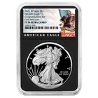 2021-W $1 1-oz T-1 Proof American Silver Eagle Congratulations Set NGC PF70UC