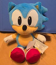 Sonic the Hedgehog Plush Stuffed Animal Toy Blue 2021 JAKKS Pacific