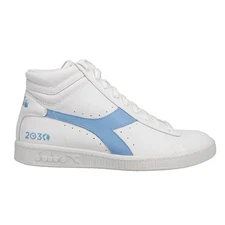 diadora Game L High 2030 High Top  Mens White Sneakers Casual Shoes 179002-C2993